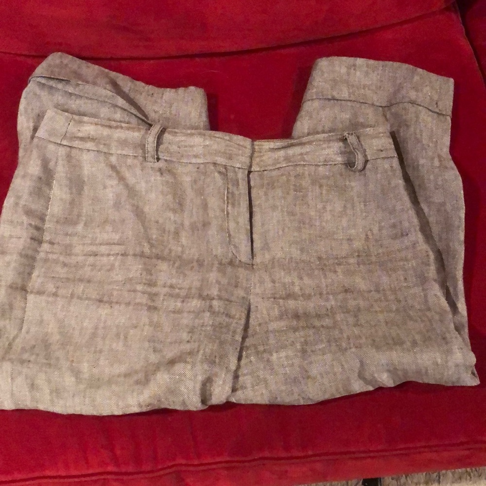 Ann Taylor Capri Cuffed Pants
